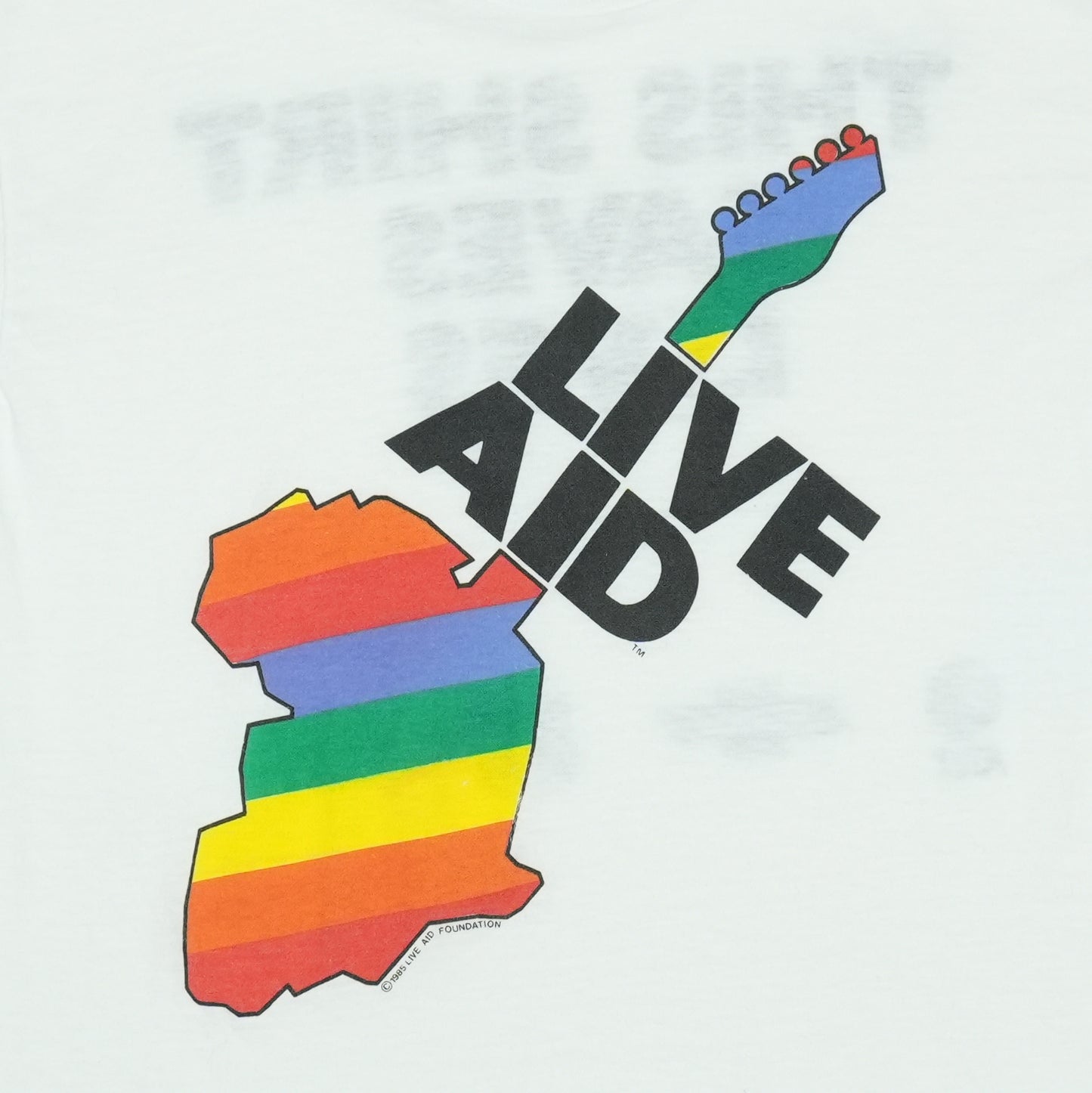 1985 Live Aid This Shirt Saves Lives Shirt