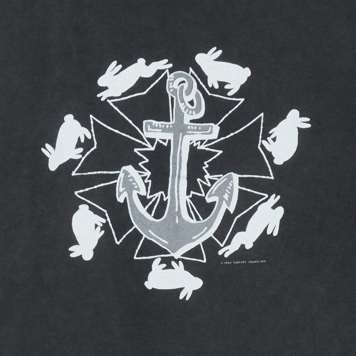 1990 James Taylor Nunc Hoc Tour Shirt