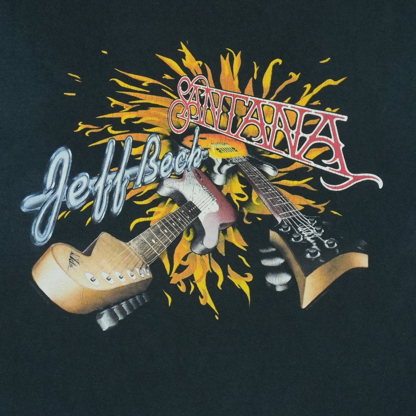 1995 Santana Jeff Beck Tour Shirt