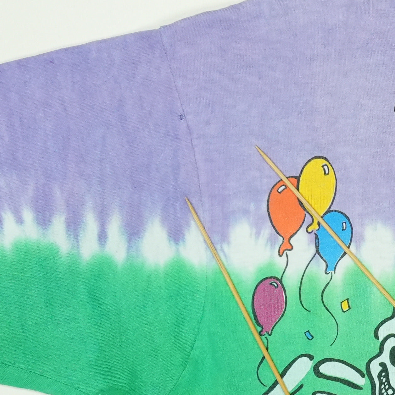 1991 Grateful Dead New Year's Eve Tie Dye Shirt