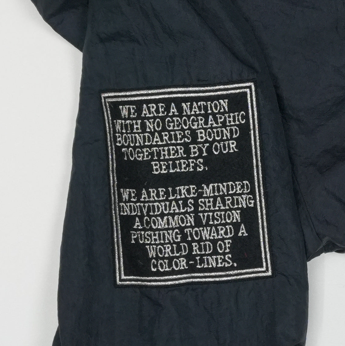 1990 Janet Jackson Rhythm Nation World Tour Crew Jacket