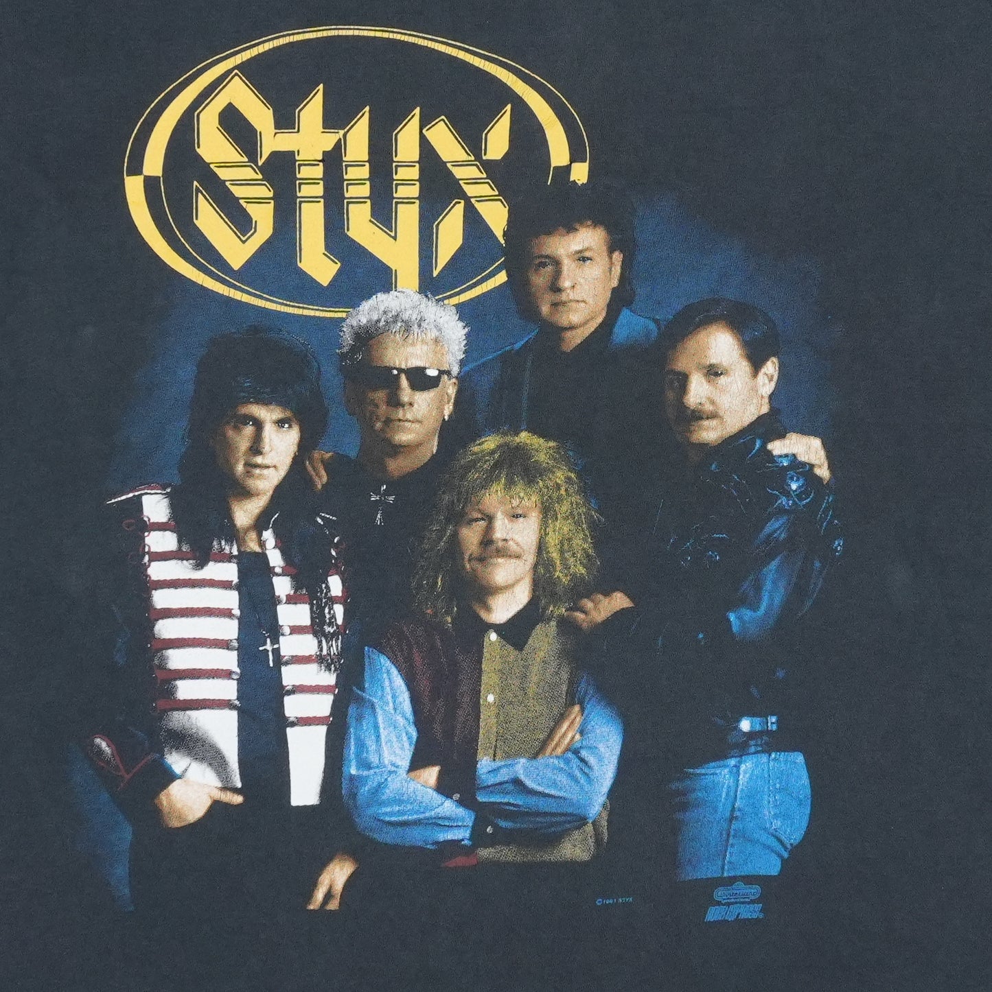 1991 Styx Edge Of The Century Tour Shirt