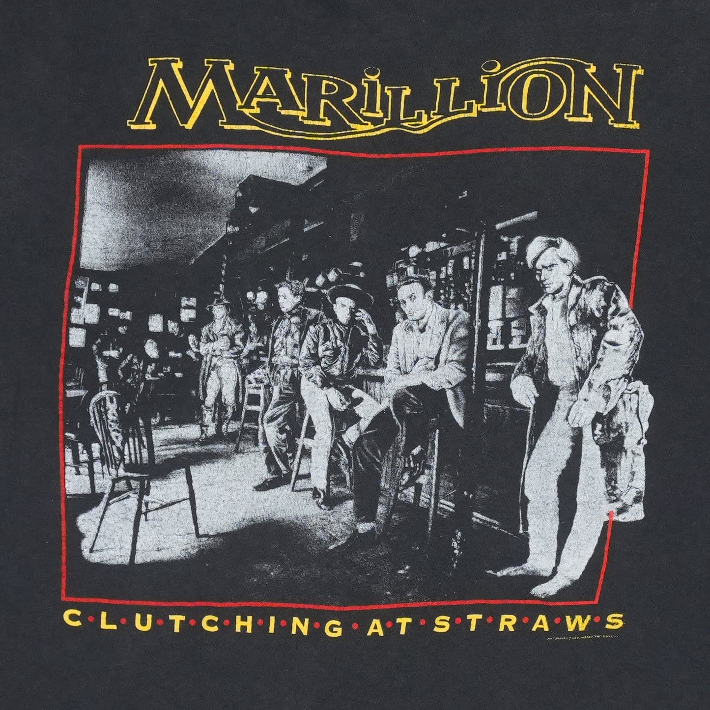1987 Marillion Clutching At Straws Tour Shirt