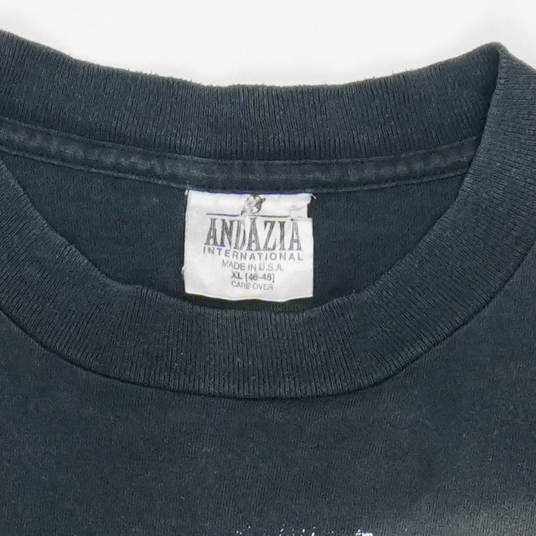 1990s Albert Einstein Gravity Bends Light Shirt