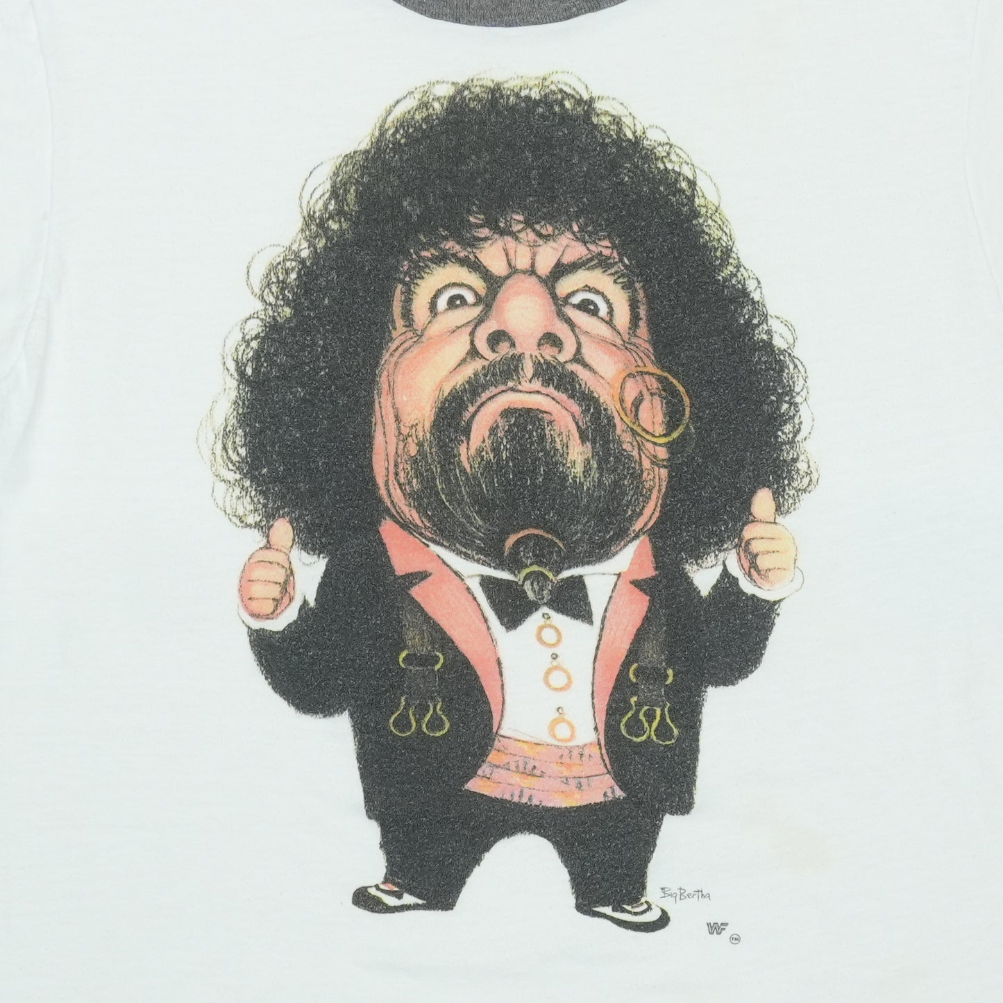 1980s Captain Lou Albano WWF Shirt