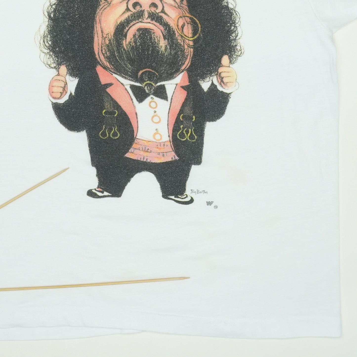 1980s Captain Lou Albano WWF Shirt