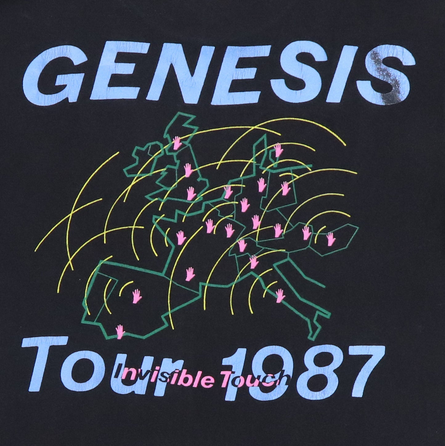 1987 Genesis Invisible Touch Tour Shirt