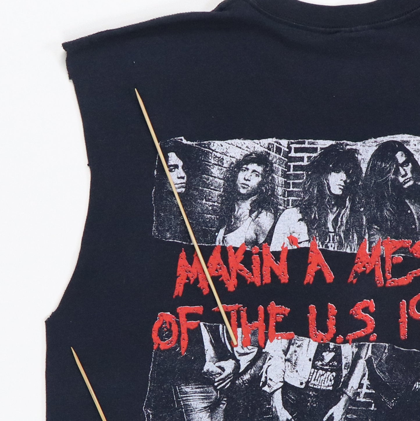 1989 Skid Row Makin A Mess Tour Shirt