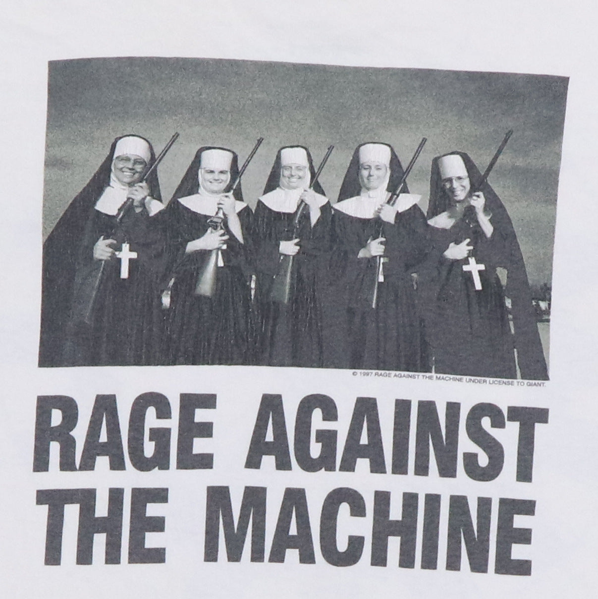 2000s Rage Against The Machine Shirt Detail
