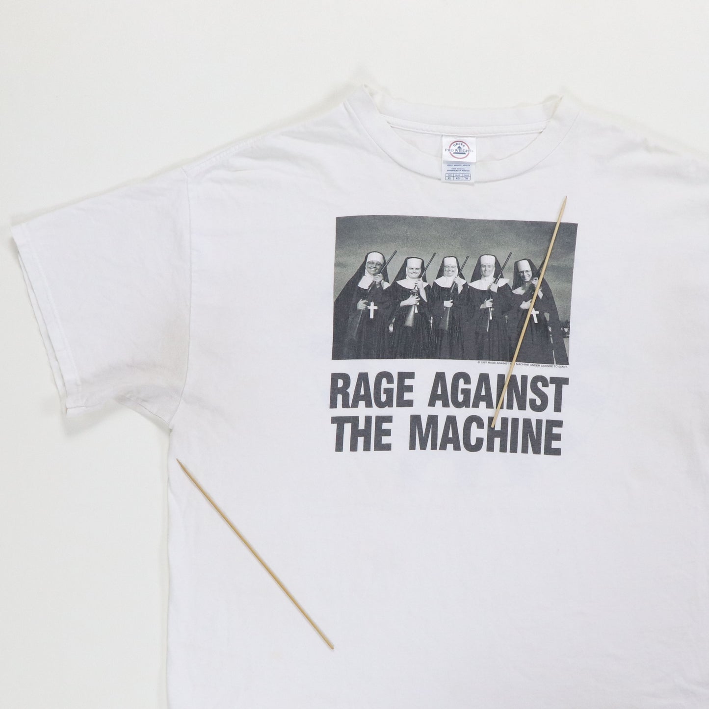 2000s Rage Against The Machine Shirt Detail