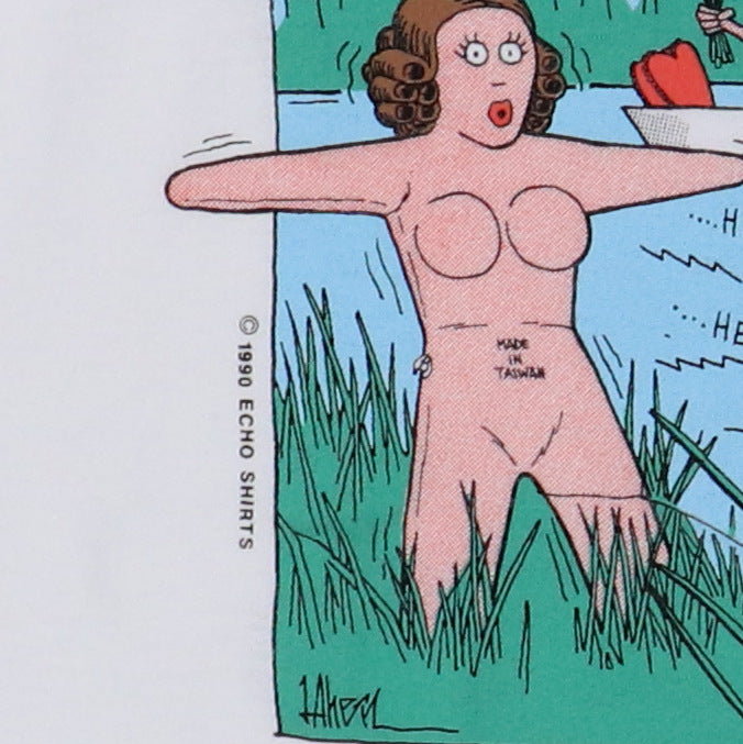 1990s Decoy Hunter Blow Up Doll Shirt