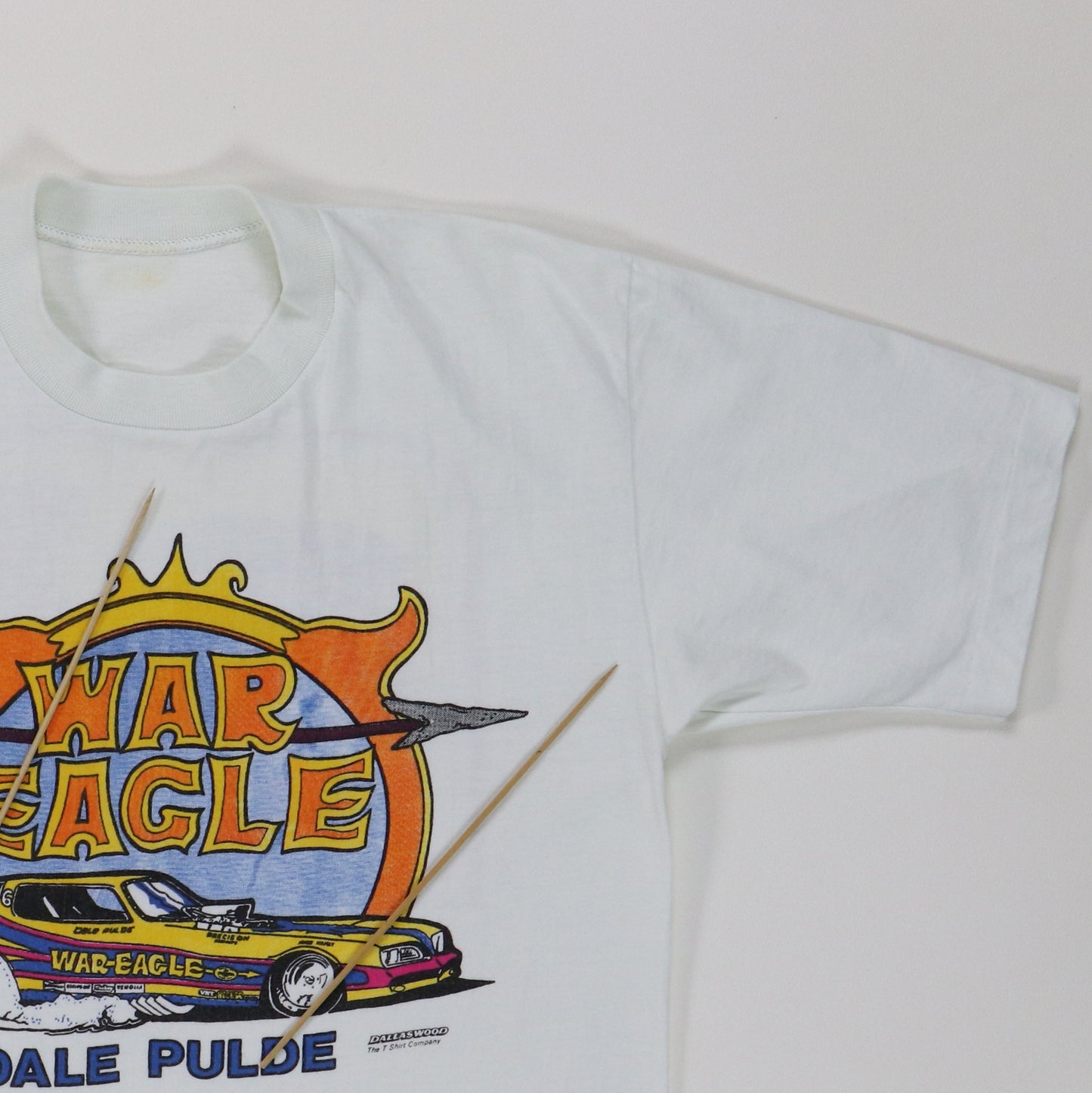 1970s Dale Pulde War Eagle Orange County International Raceway Shirt