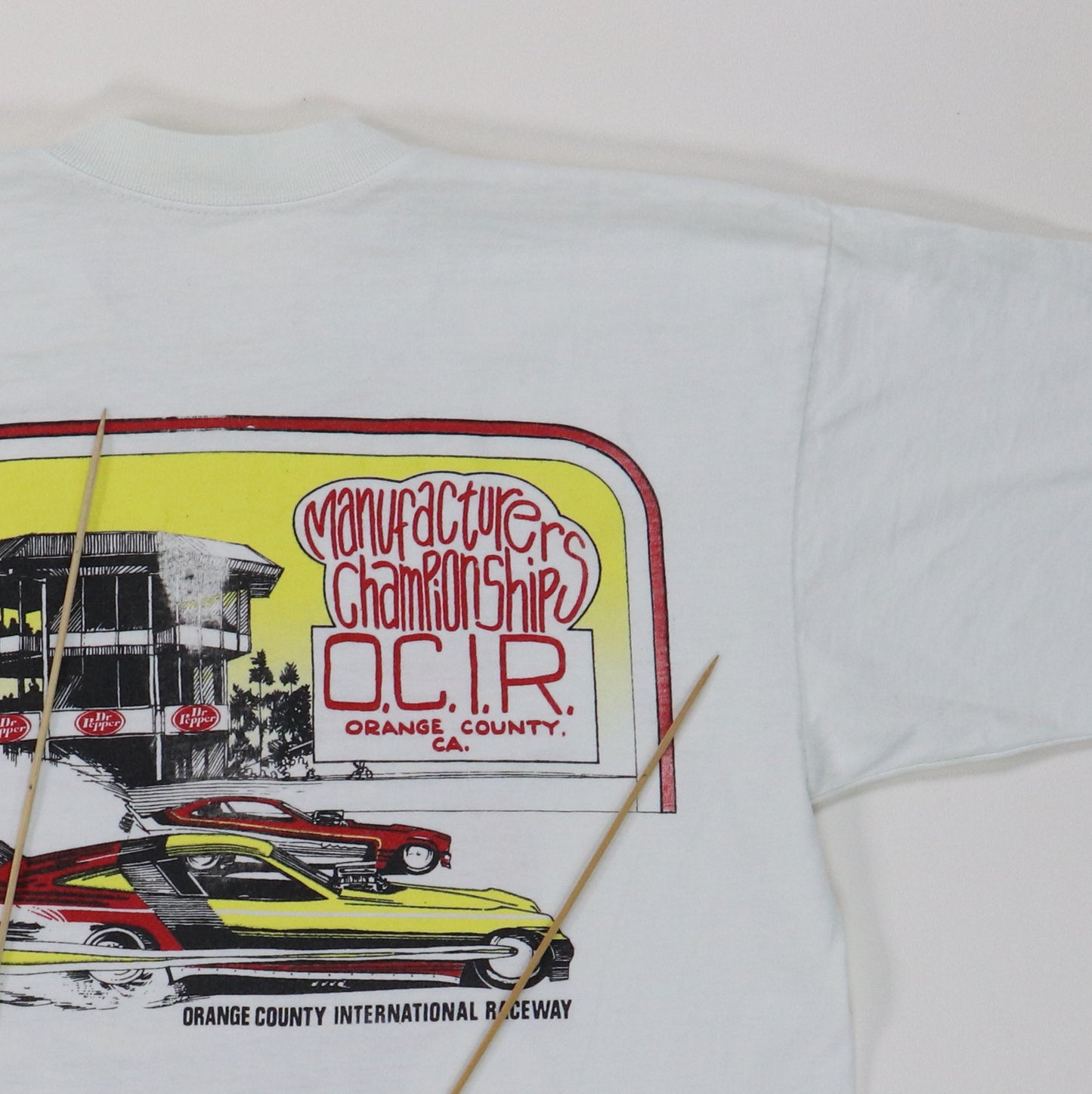 1970s Dale Pulde War Eagle Orange County International Raceway Shirt