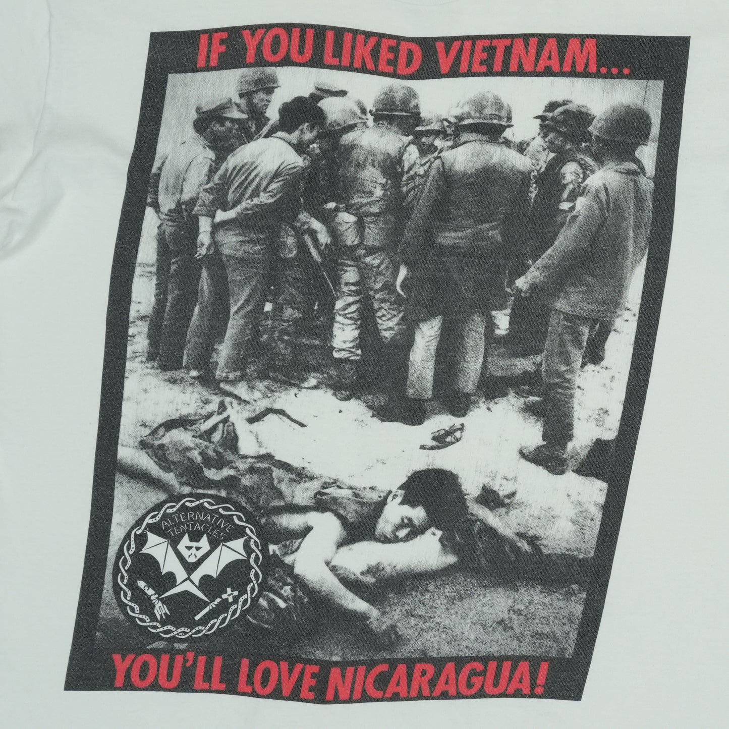 1980s Alternative Tentacles If You Liked Vietnam Shirt