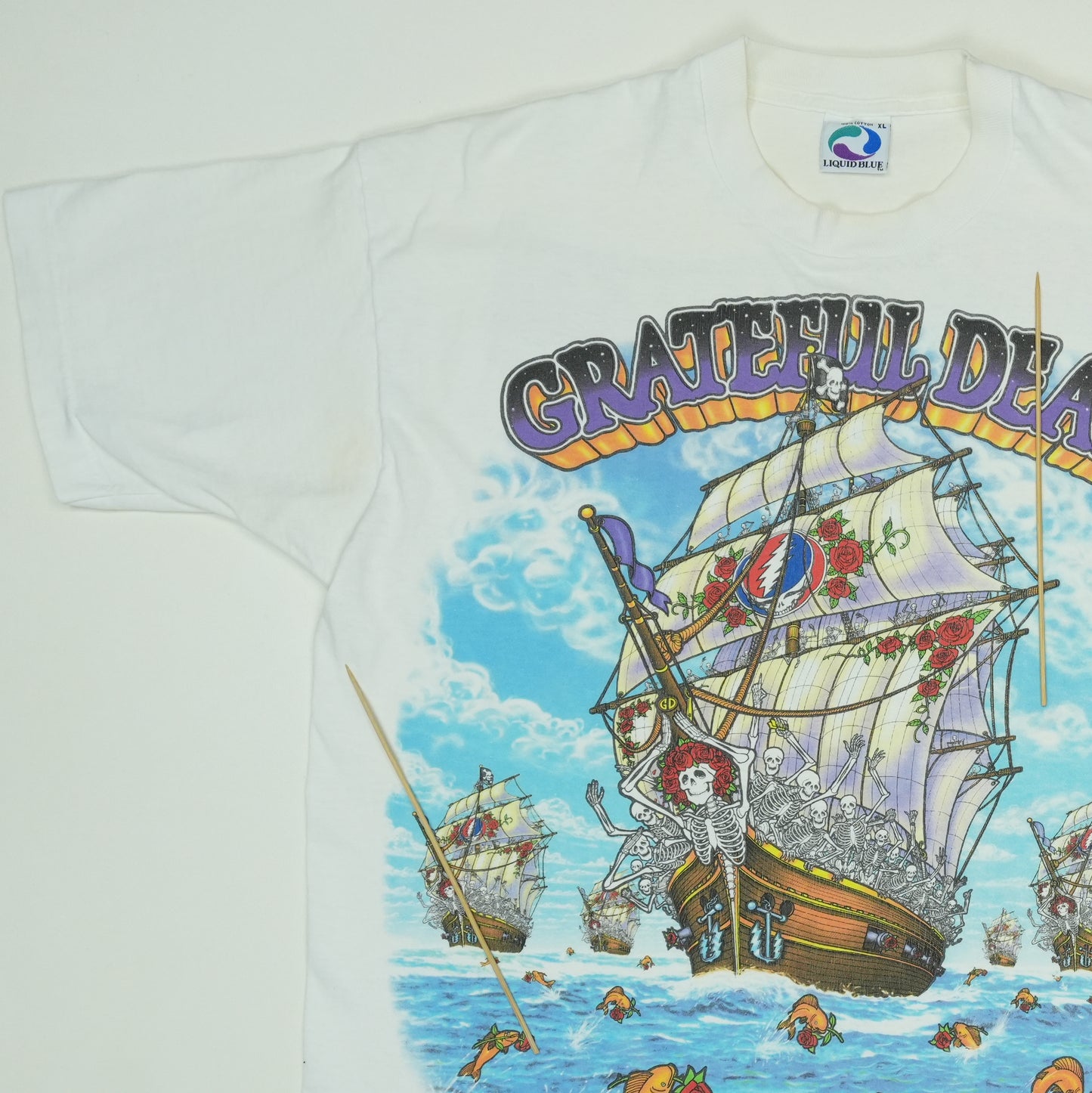 1993 Grateful Dead Ship Of Fools Tour Shirt