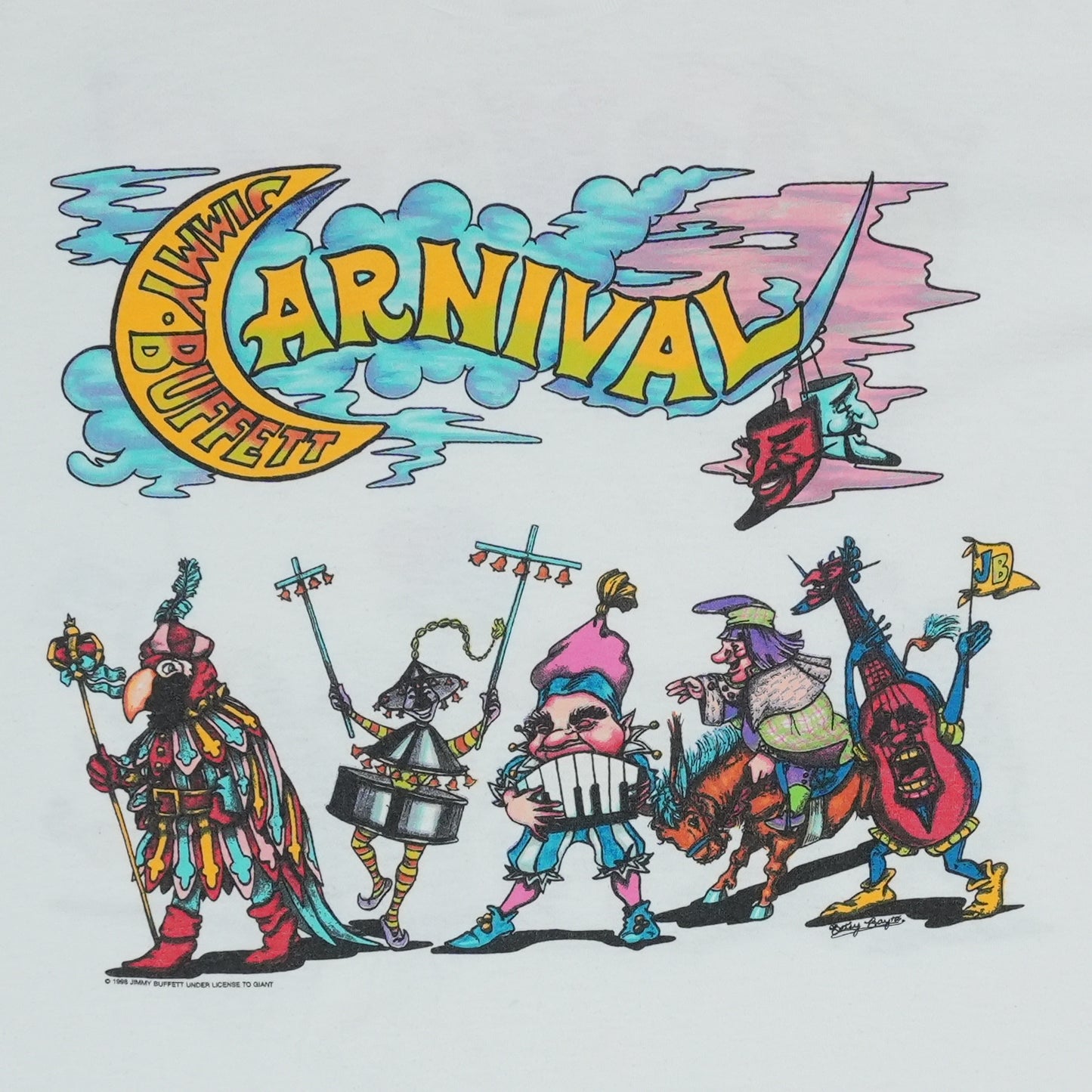 1998 Jimmy Buffett Spring Tour Long Sleeve Shirt