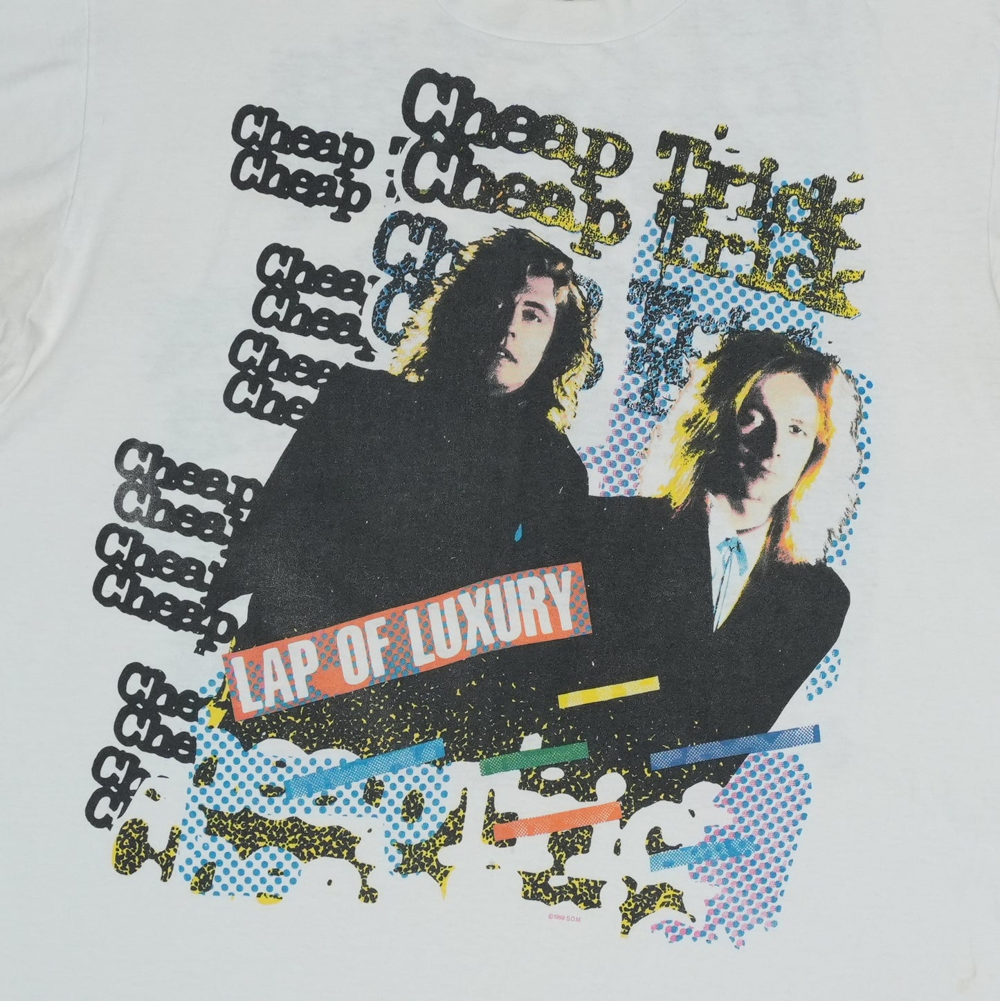 1989 Cheap Trick Lap Of Luxury Tour Shirt