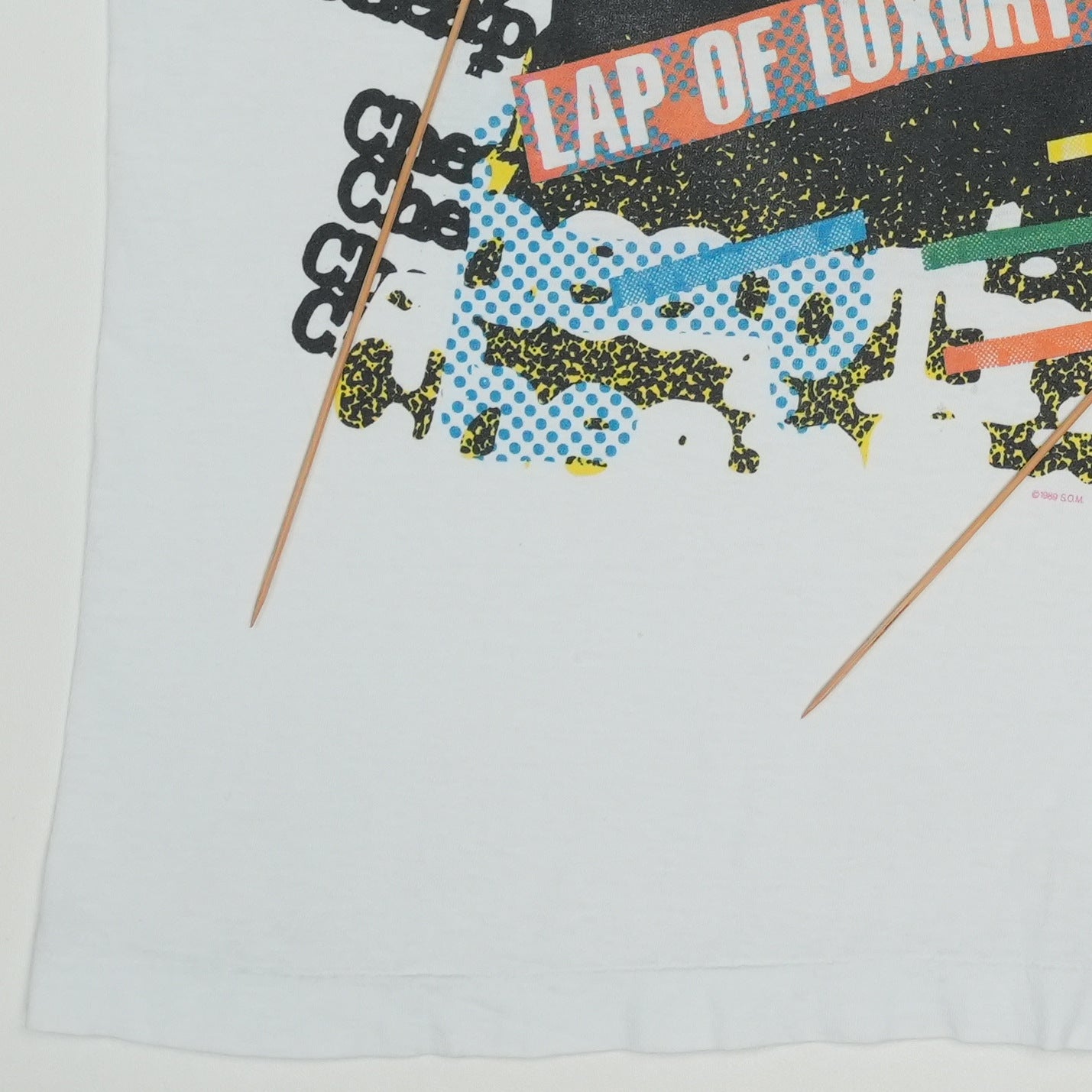 1989 Cheap Trick Lap Of Luxury Tour Shirt