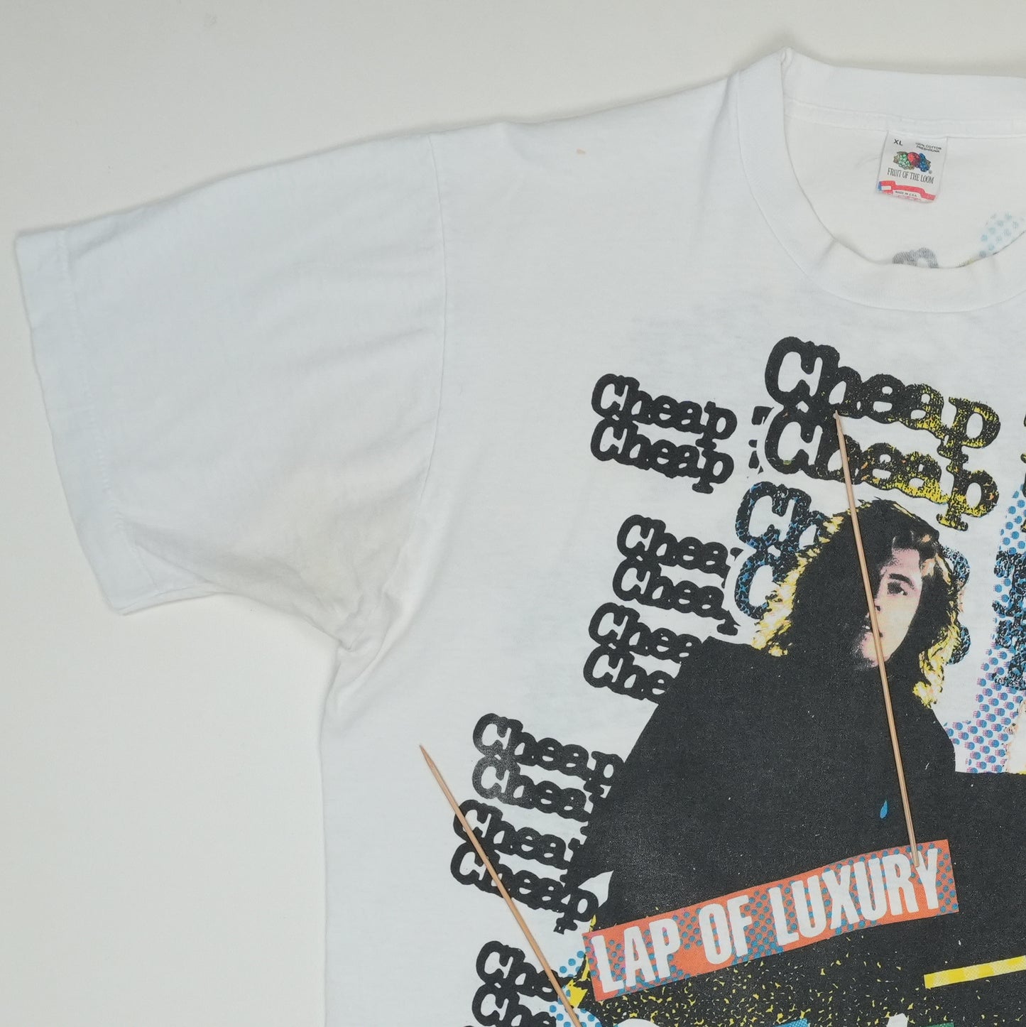 1989 Cheap Trick Lap Of Luxury Tour Shirt