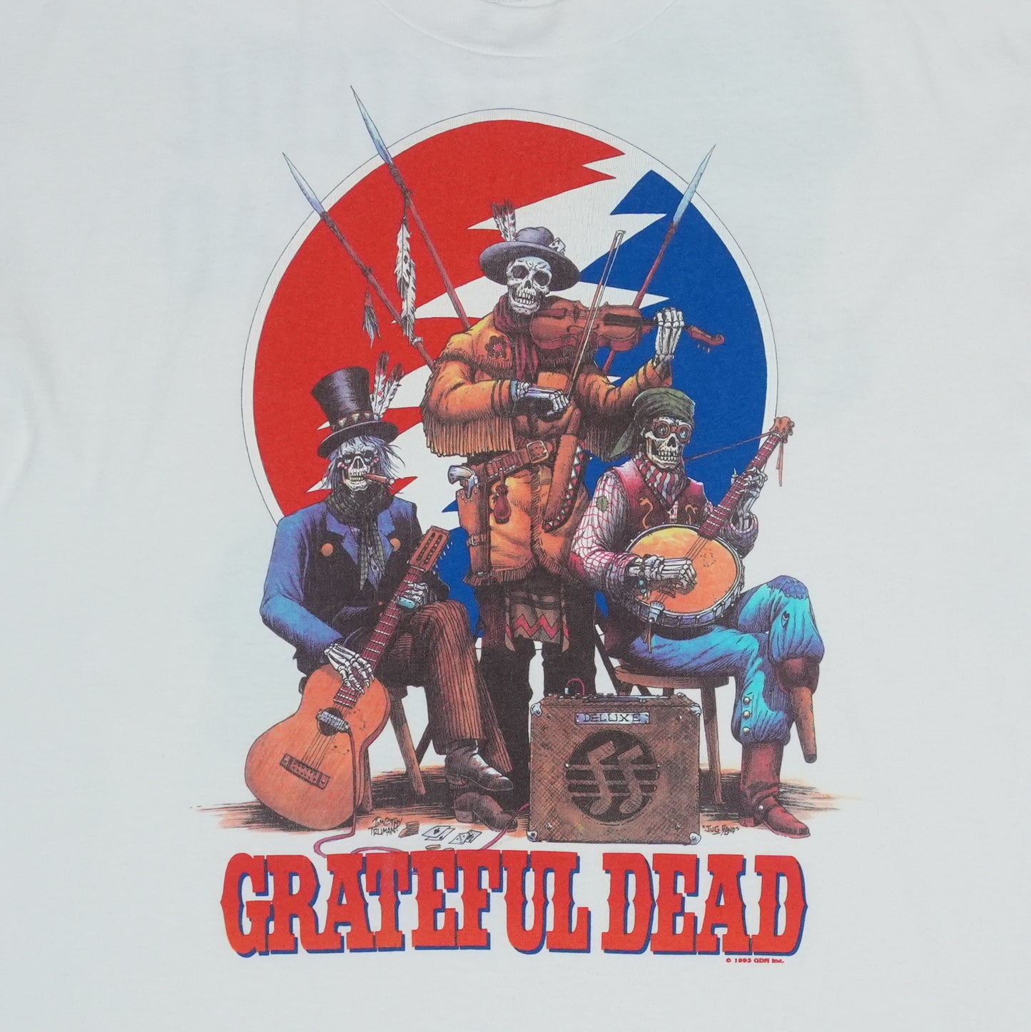 1993 Grateful Dead California Tour Shirt