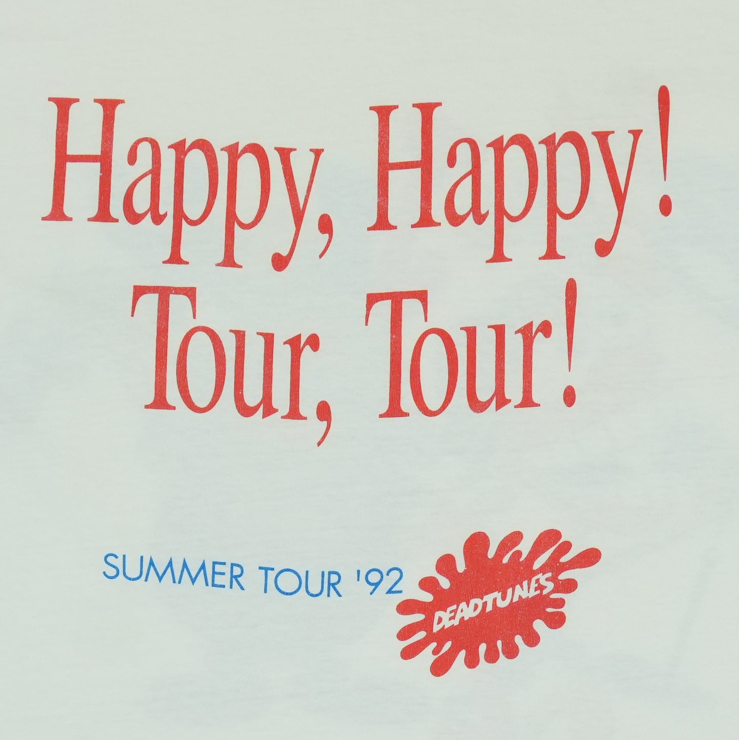 1992 Grateful Dead Bob Jerry Show Concert Shirt