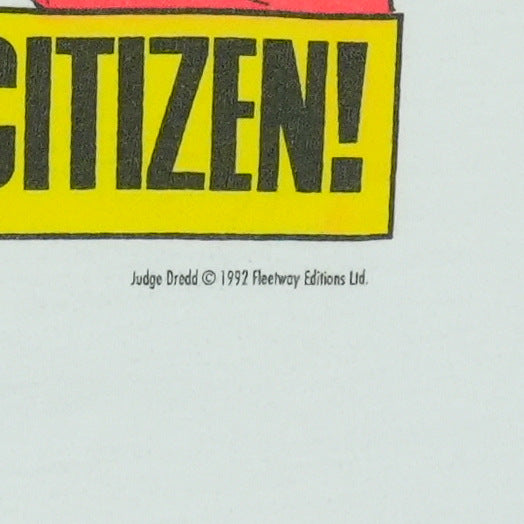 1990s Judge Dredd No Smoking Citizen Shirt