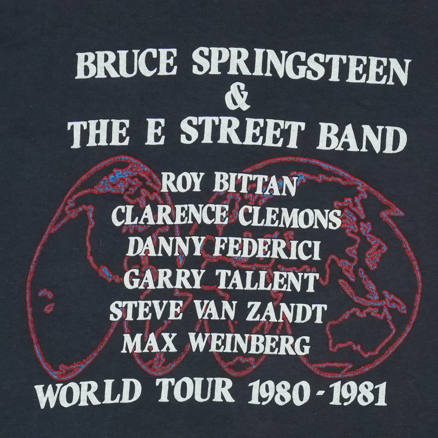 1980 Bruce Springsteen Tour Shirt