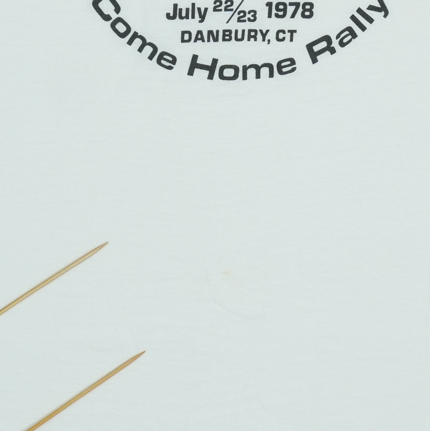 1978 Indian Motorcycles 7th Annual Come Home Rally Shirt