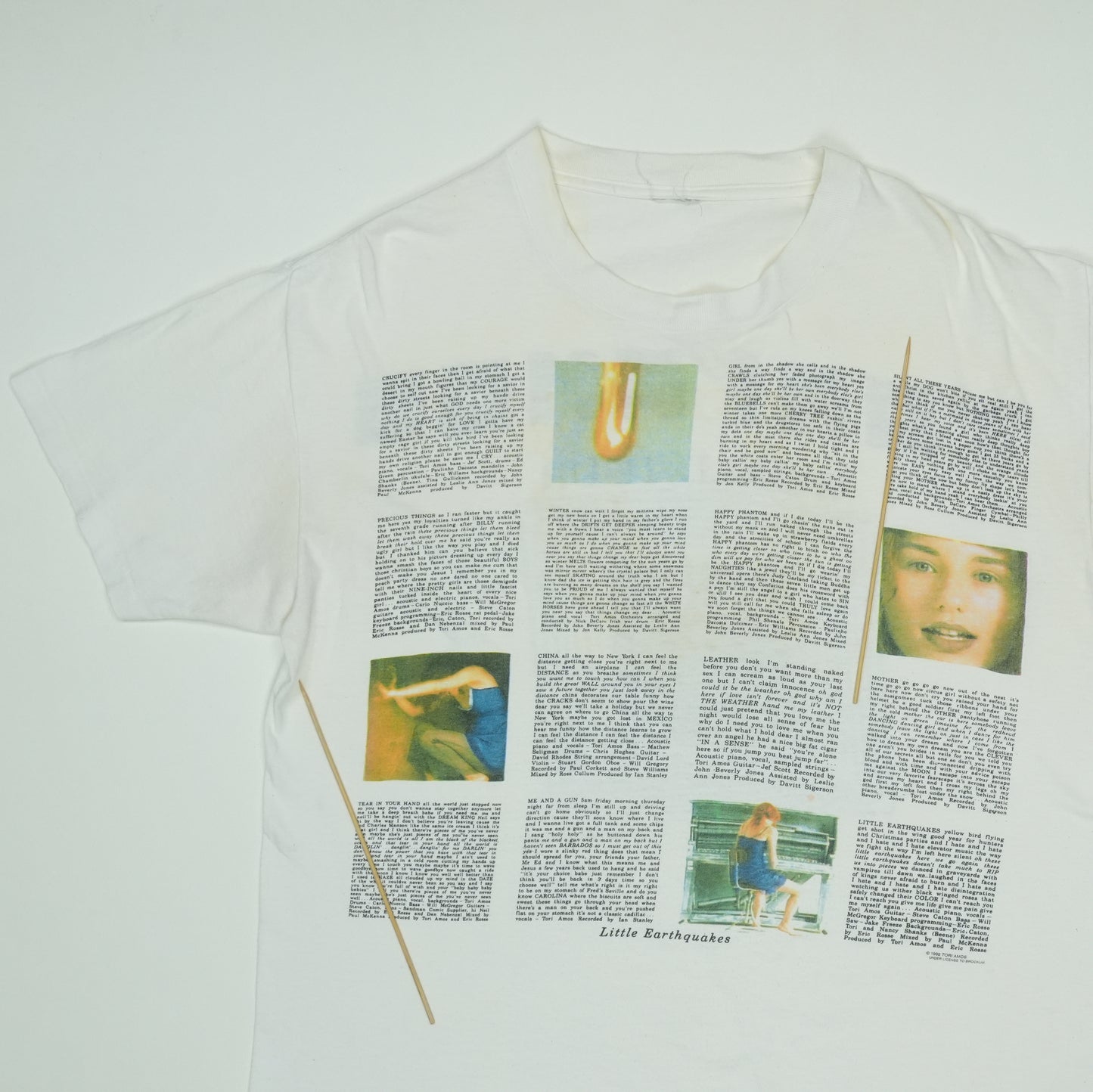 1992 Tori Amos World Tour Shirt