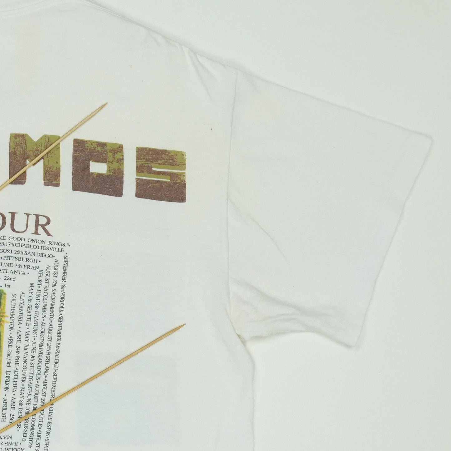 1992 Tori Amos World Tour Shirt