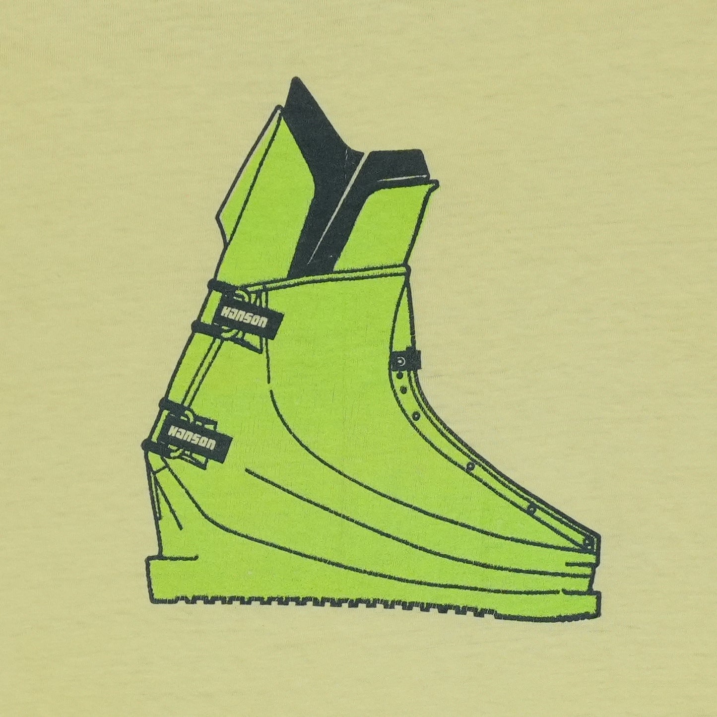 1970s Hanson Ski Boots Shirt