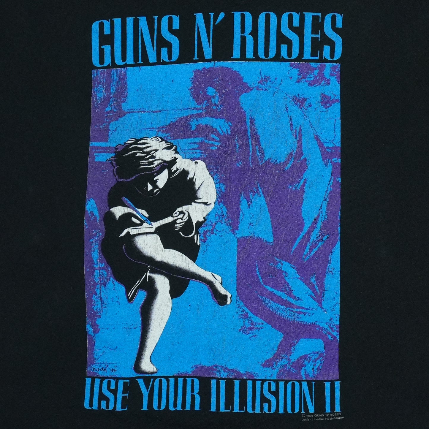1991 Guns N Rose Use Your Illusion Tour Shirt