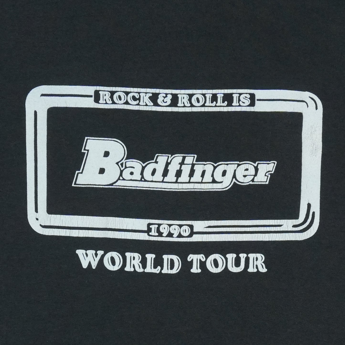 1990 Badfinger Crew Tour Shirt