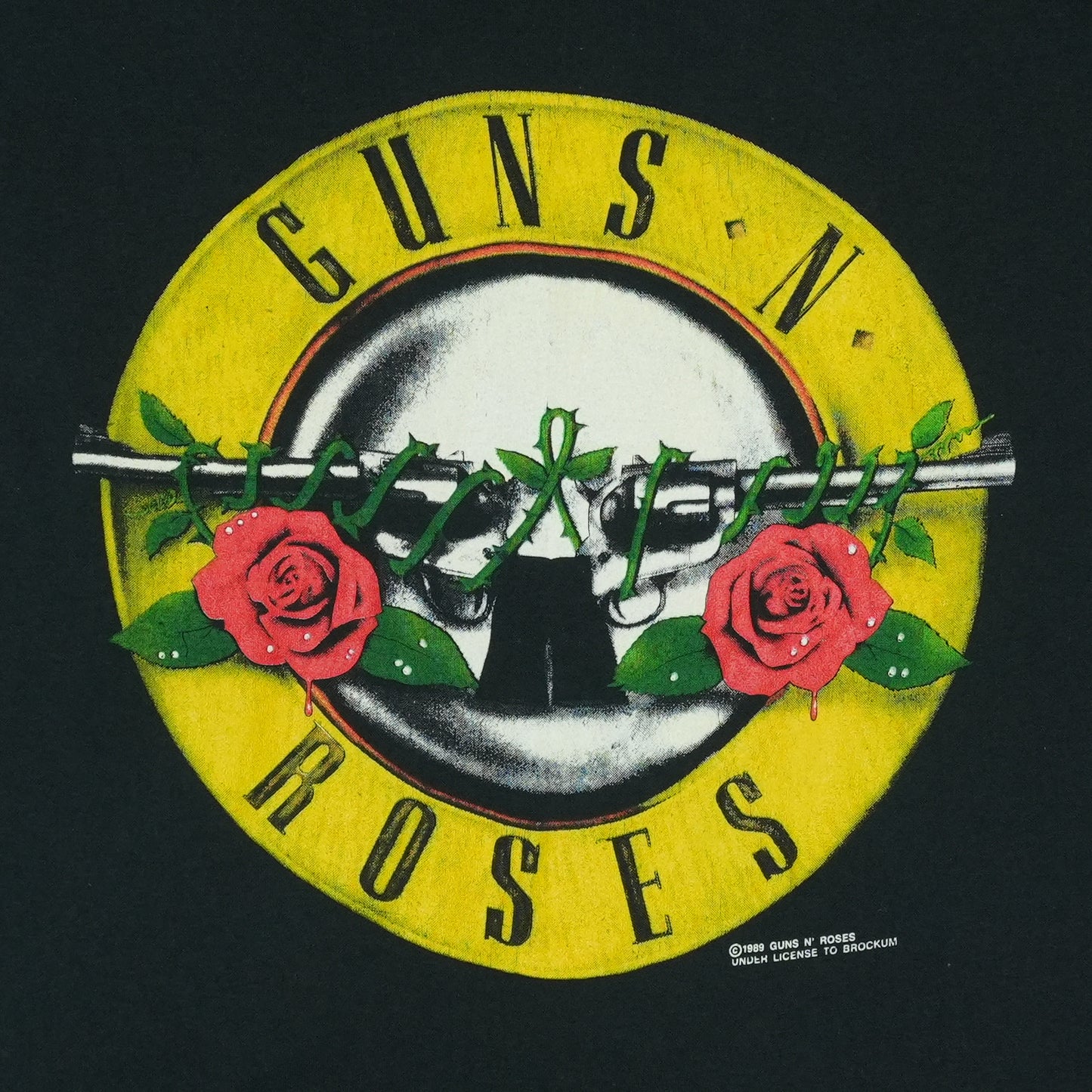 1989 Guns N Roses Was Here Shirt