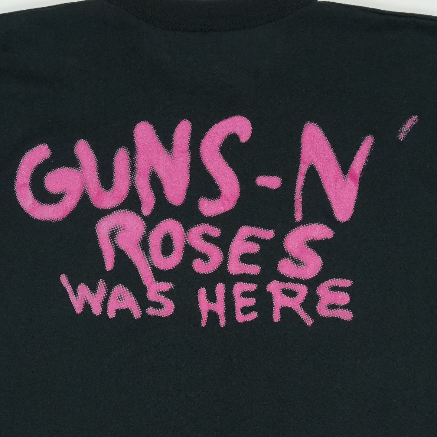 1989 Guns N Roses Was Here Shirt