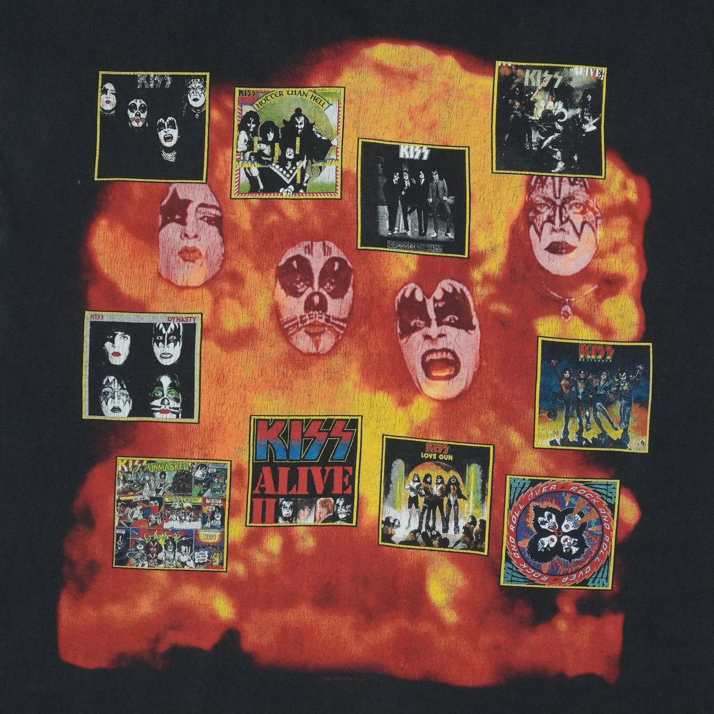 1999 Kiss Rock Of Nations Shirt