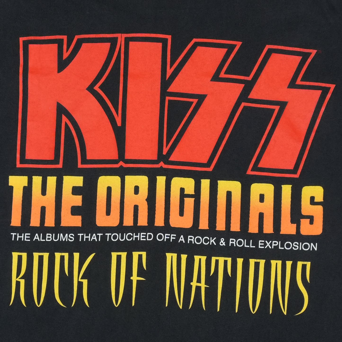 1999 Kiss Rock Of Nations Shirt