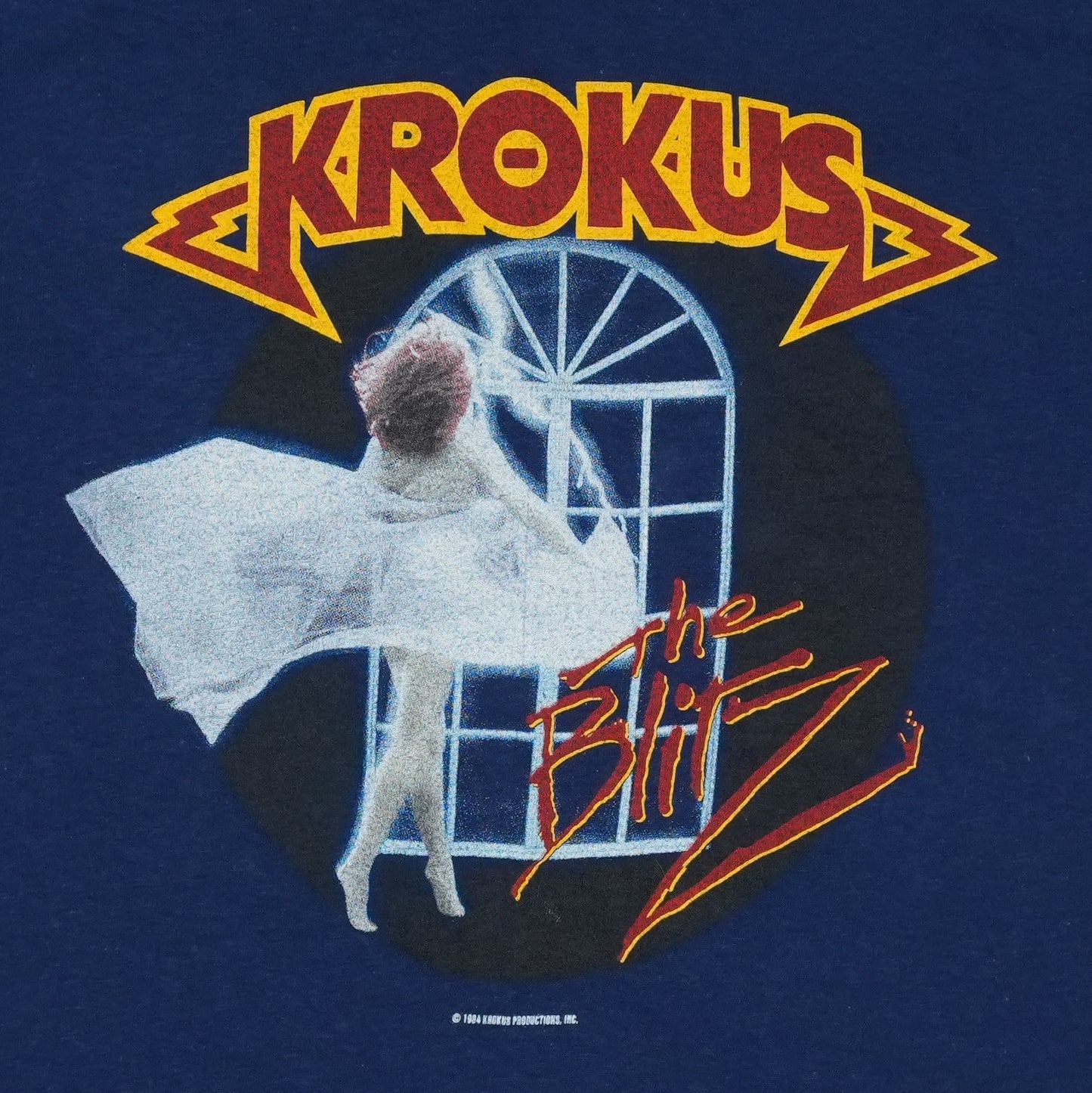 1984 Krokus The Biltz Tour Shirt
