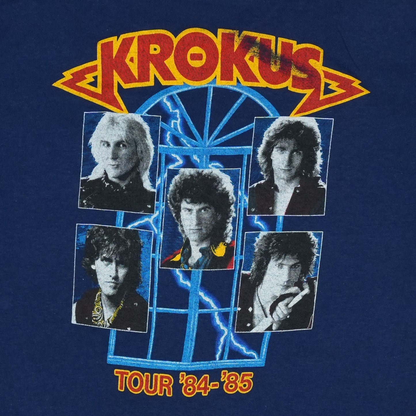 1984 Krokus The Biltz Tour Shirt