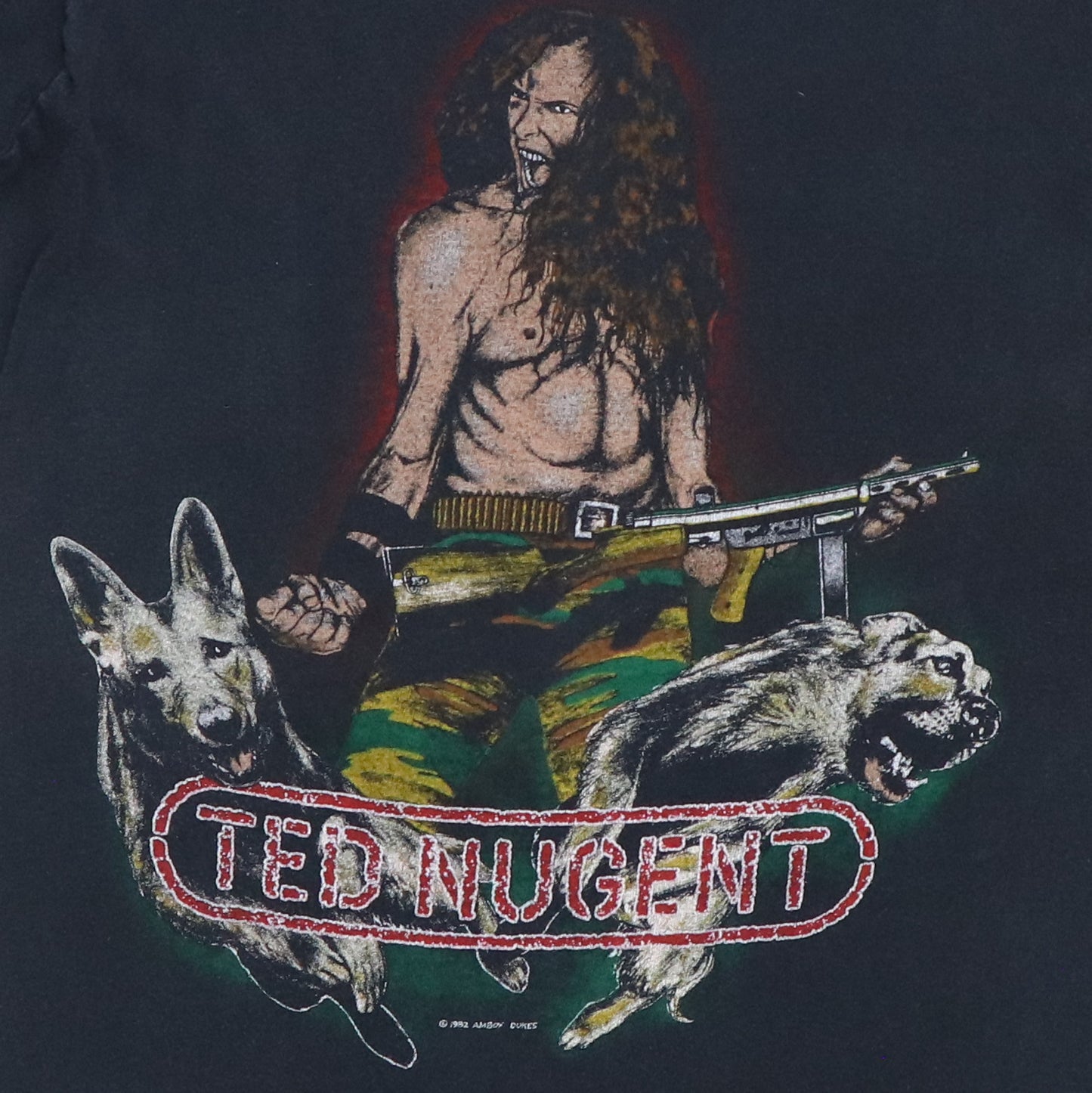 1982 Ted Nugent Conquest Tour Shirt