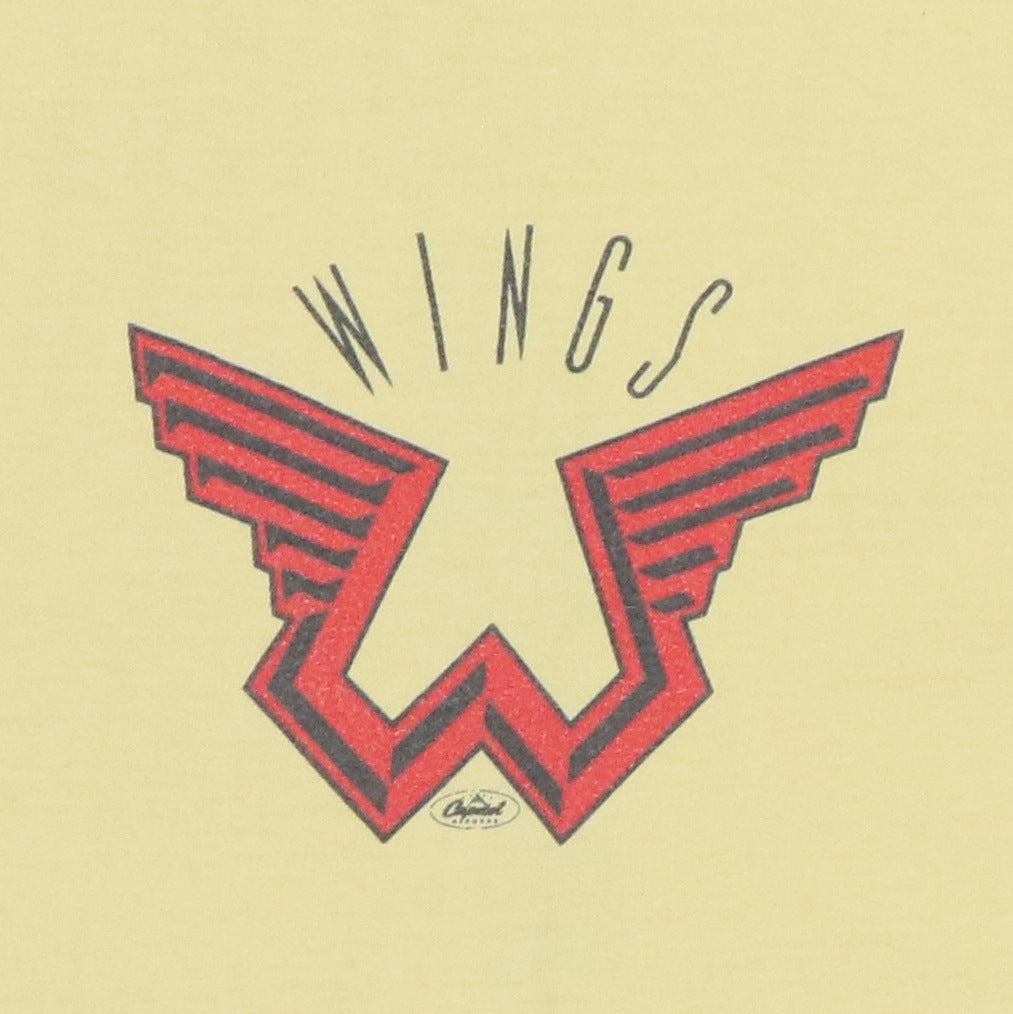 1975 Wings Capitol Records Promo Shirt