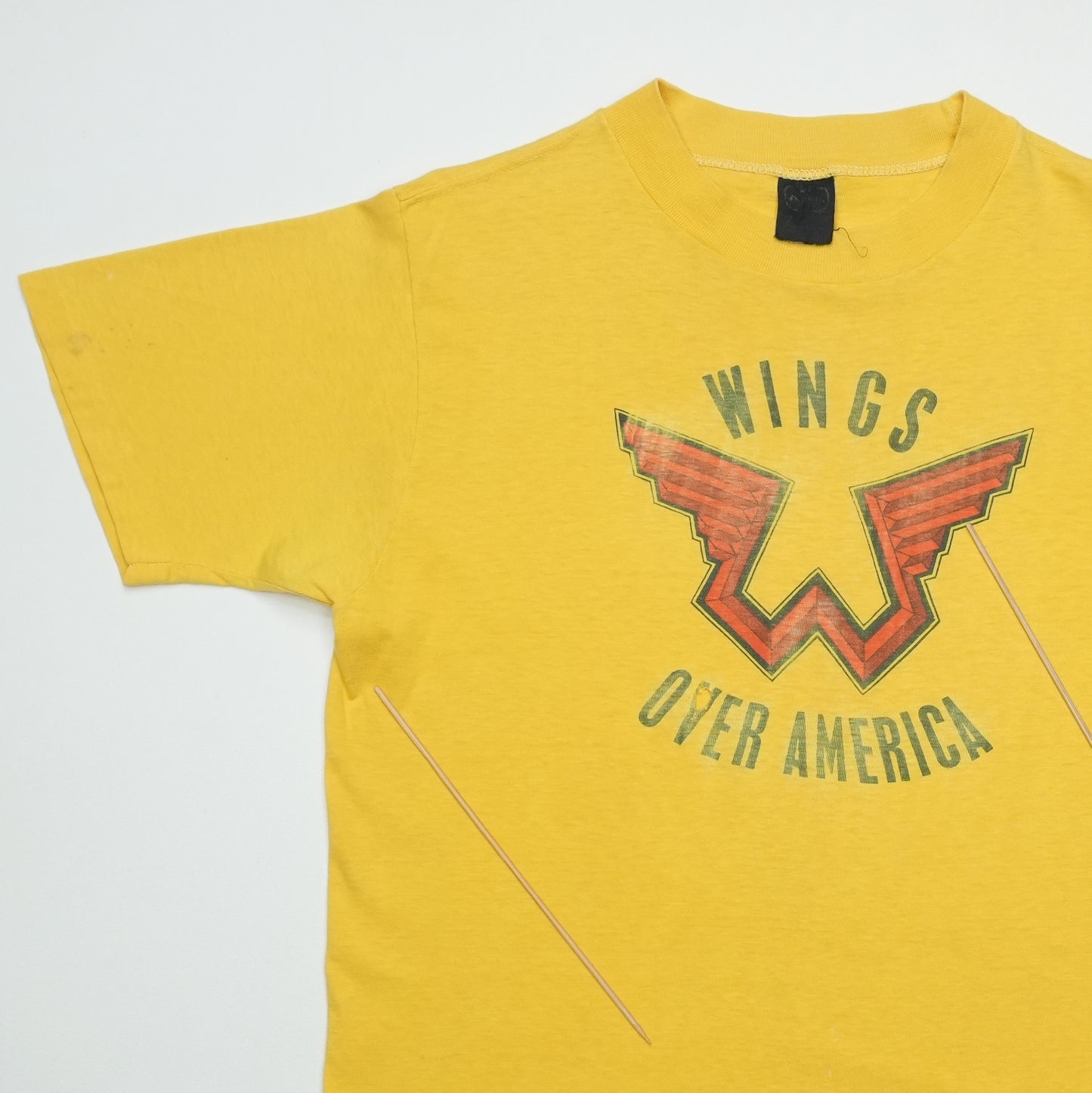 1976 Wings Over America Shirt Front Detail 1