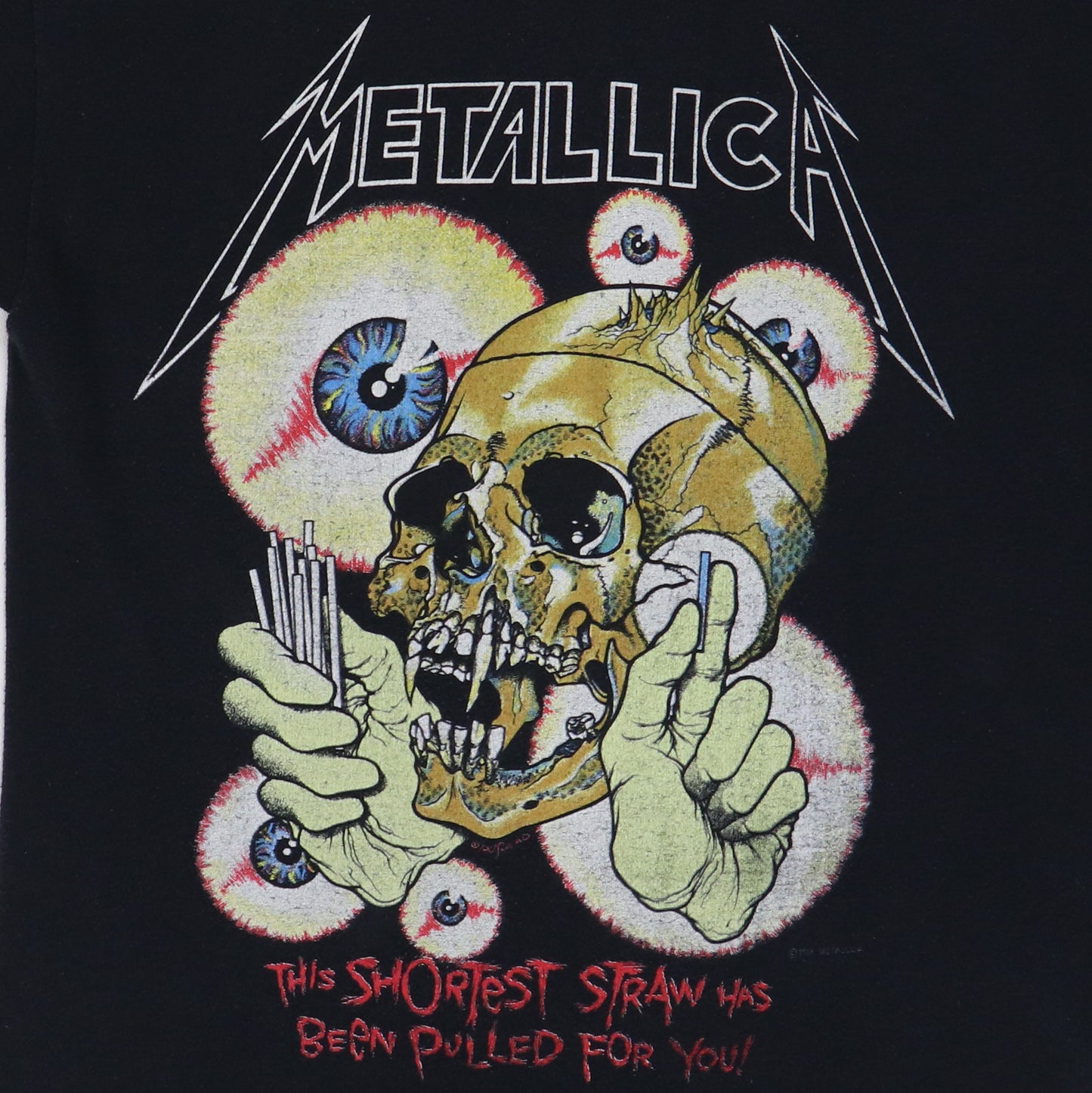 1988 Metallica Shortest Straw Shirt
