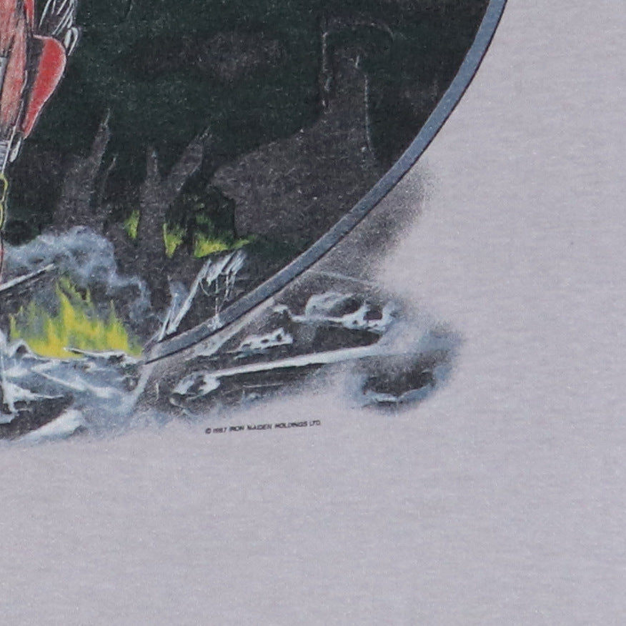 1987 Iron Maiden Somewhere On Tour Shirt