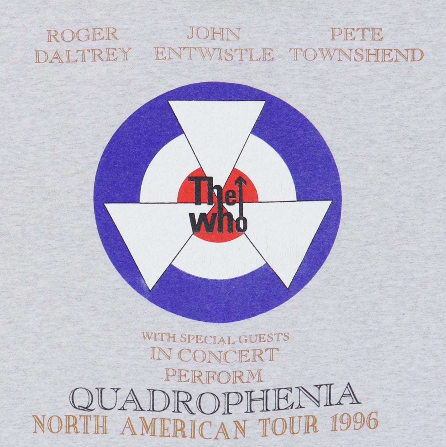 1996 The Who Quadrophenia Tour Shirt