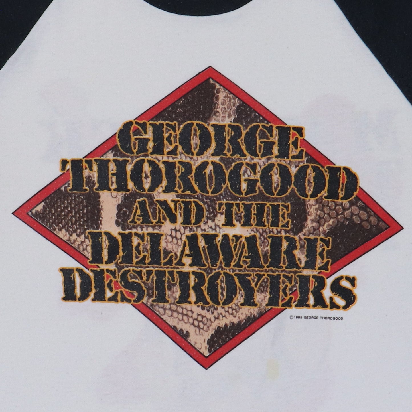 1985 George Thorogood Maverick Tour Jersey Shirt