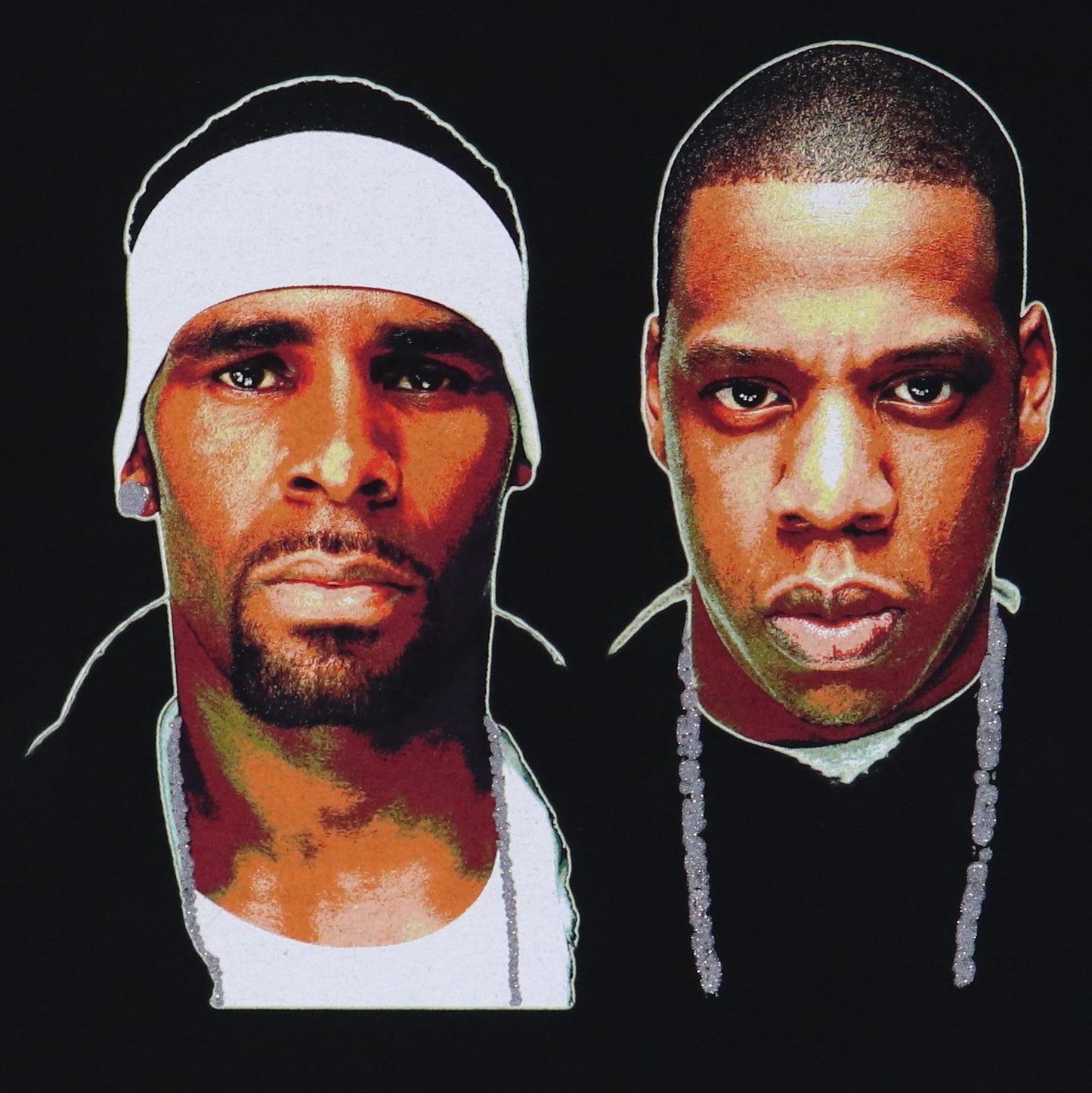 2002 Jay-Z R Kelly Best Of Both Worlds Tour Shirt