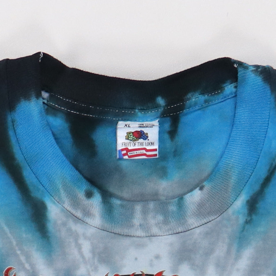 1991 Grateful Dead Chinese New Year Tie Dye Concert Shirt