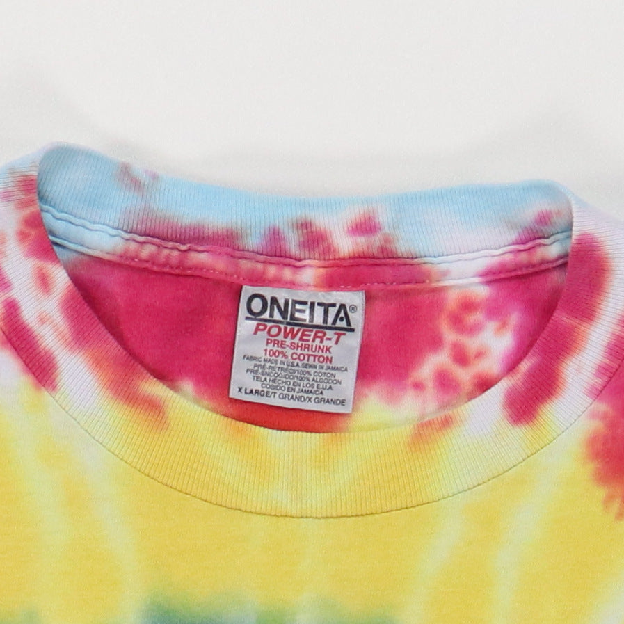 1990s Led Zeppelin Swan Song Tie Dye Shirt