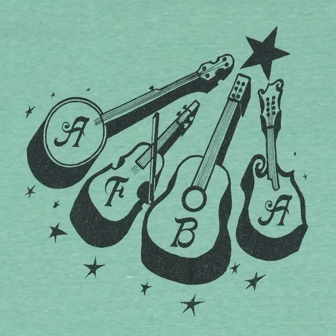 1970s Appalacian Fiddle Bluegrass Association Shirt